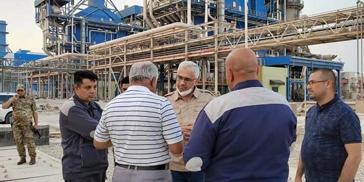 Irak Basra Enerji Tribünleri Montaj